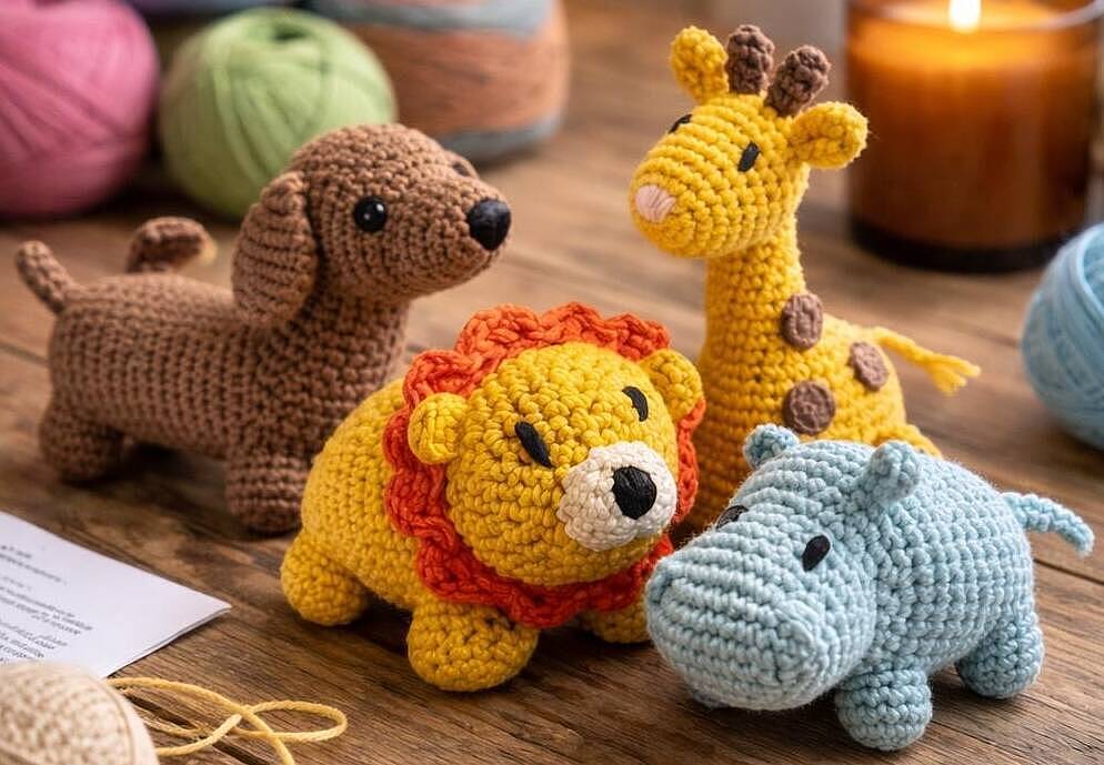 Öffnet die Seite 'Amigurumi-Häkeleien' Bild: Hannah Lüsgen